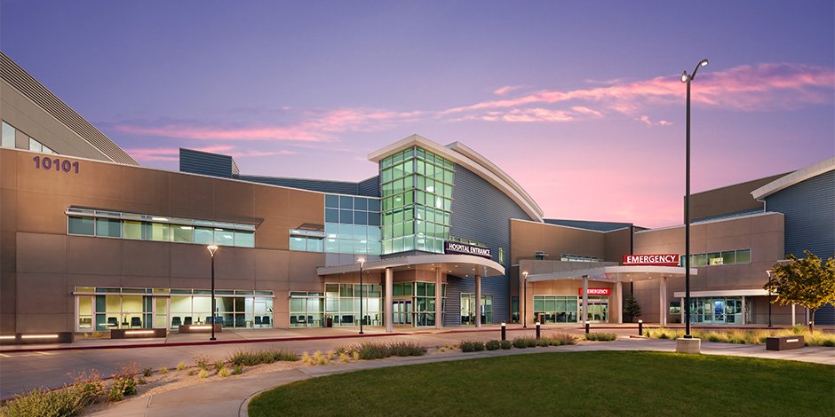 Renown South Meadows Emergency Room and Hospital Entrance