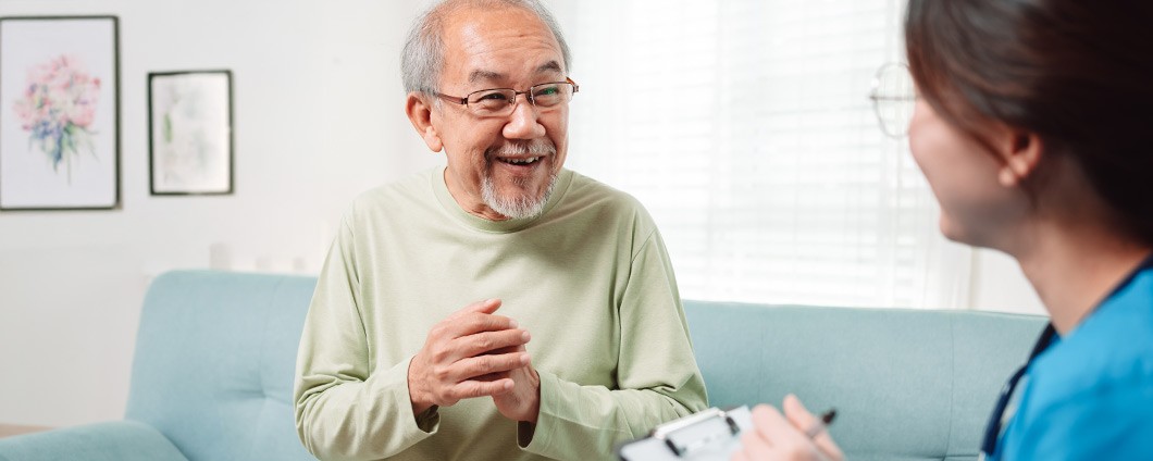 MNash study patient speaking with provider