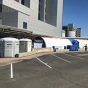 deployable medical structure at renown regional