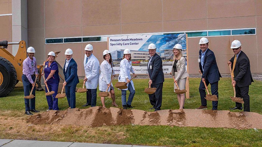 Groundbreaking at South Meadows