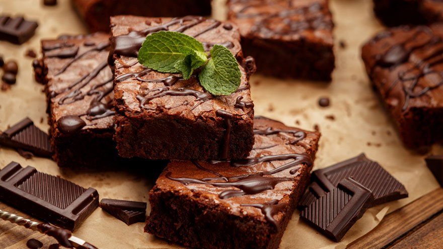 Healthy Flourless Sweet Potato Brownies