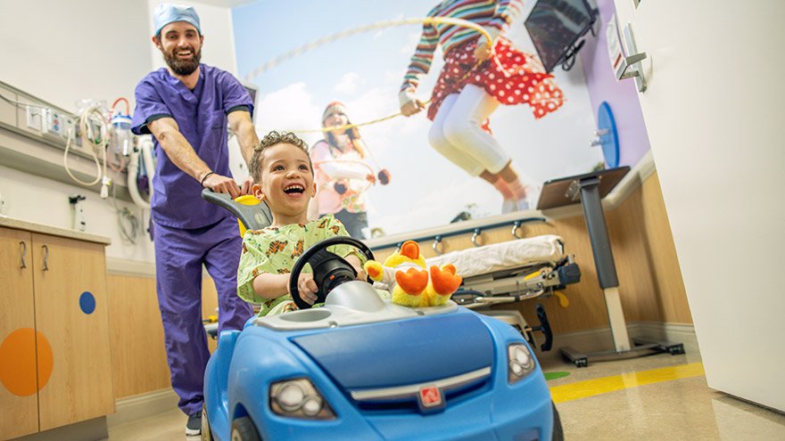 Renown provider and pediatric patient