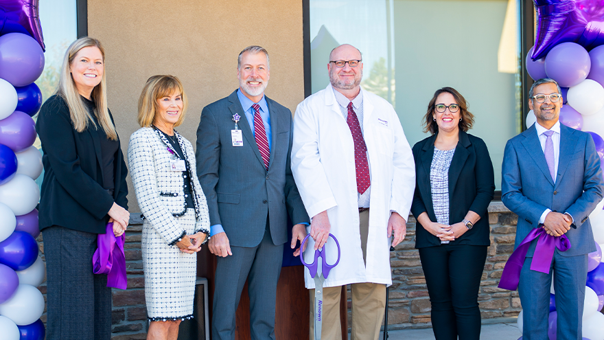 Renown Health Leaders at Ribbon-cutting event for new Renown Urgent Care in Northwest Reno