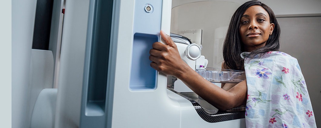 Renown health patient at a mammogram appointment