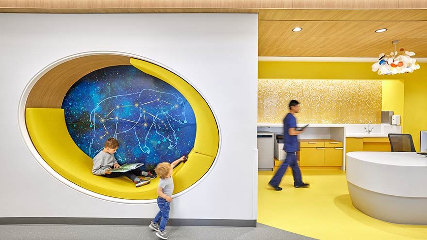 PICU Reading Nook