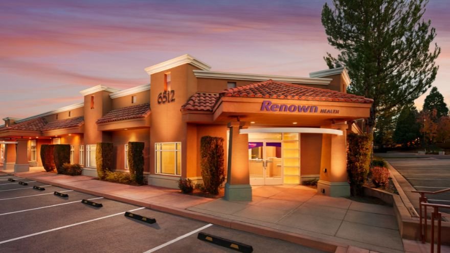 Exterior photo of Renown Urgent Care at 6512 South McCarran
