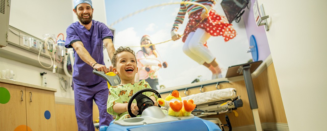 Renown provider and pediatric patient