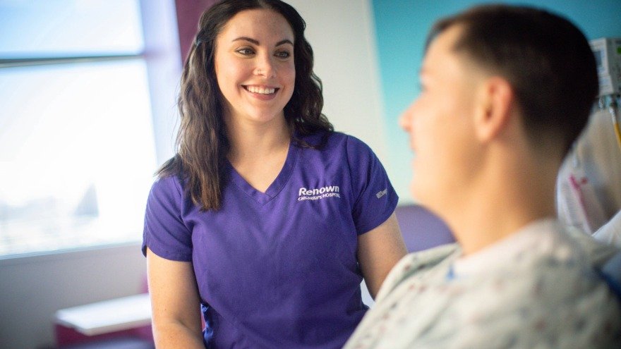 Nurse Helping Patient