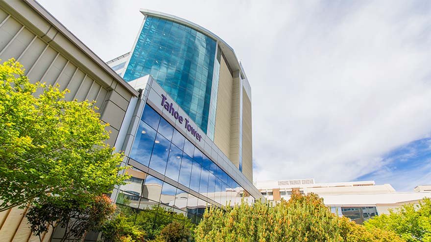 Exterior of Tahoe Tower at Renown Regional