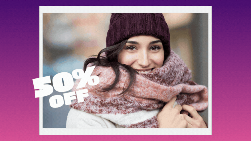 Dermatology 50% off product with facial special