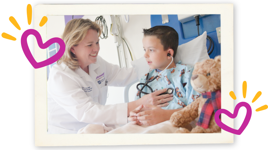 Campagni Cares Donate Graphic