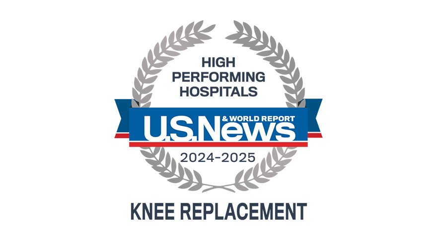 Renown South Meadows Award for Knee Replacement for 2024 - 2025