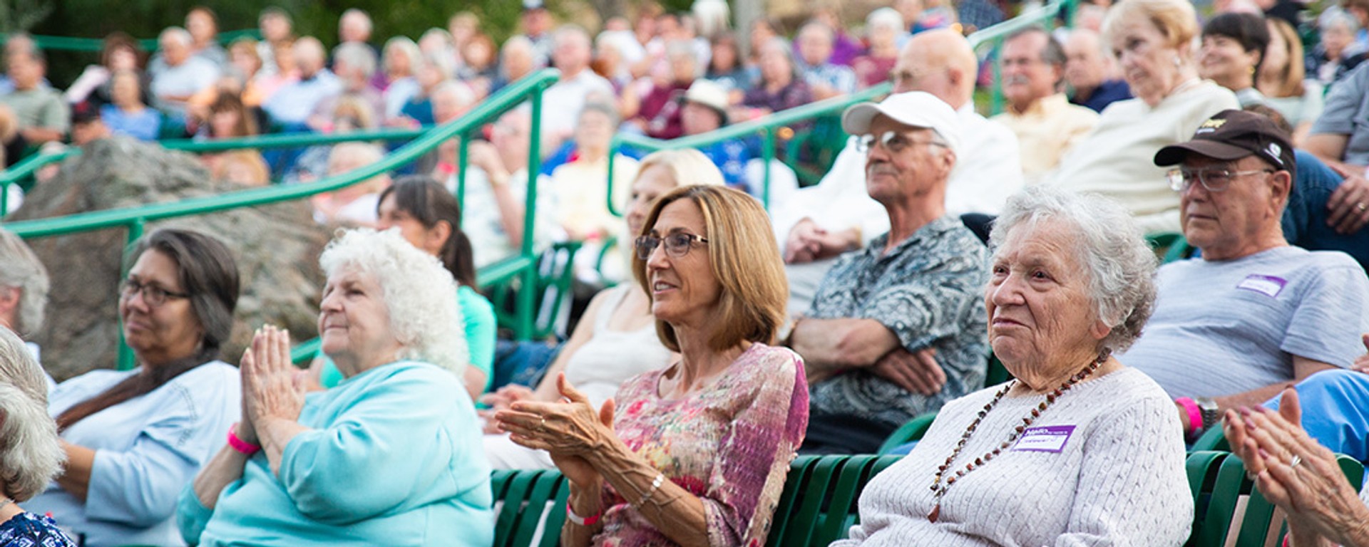 Sterling Silver Club members enjoying event at Bartley Ranch