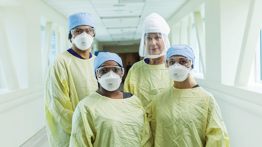 Employee's In PPE