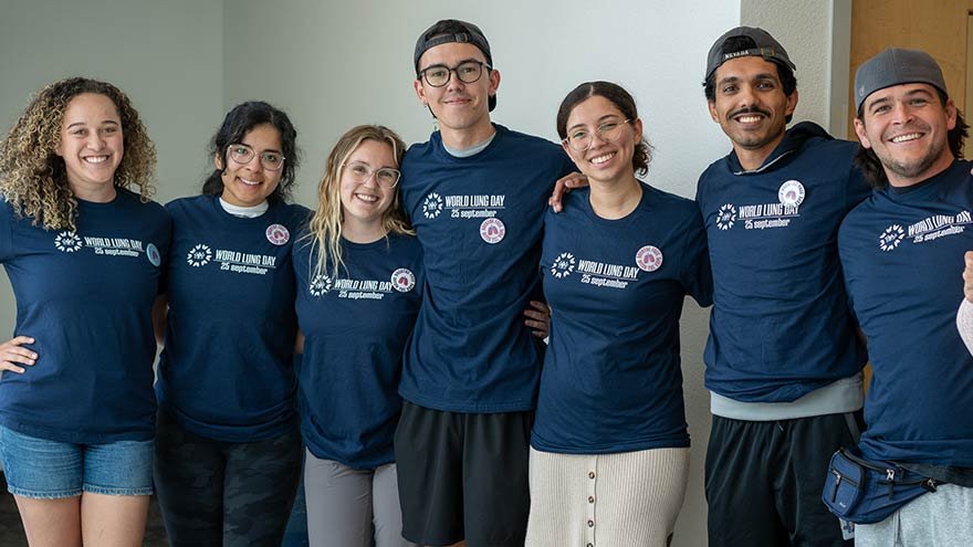 Group gathers for World Lung Day