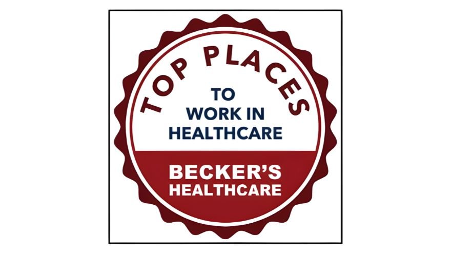 Becker's Healthcare seal for top places to work in healthcare