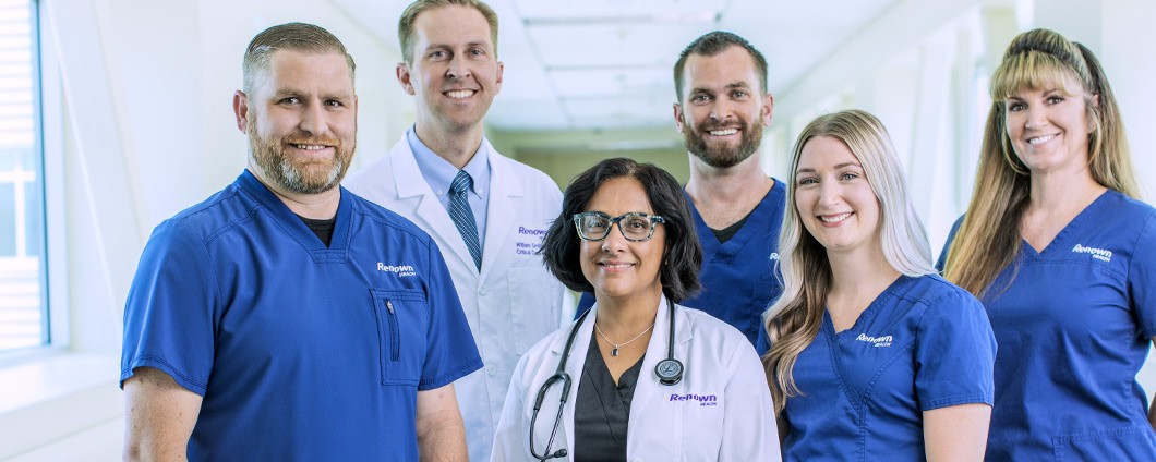 Renown Pulmonary Providers in group photo