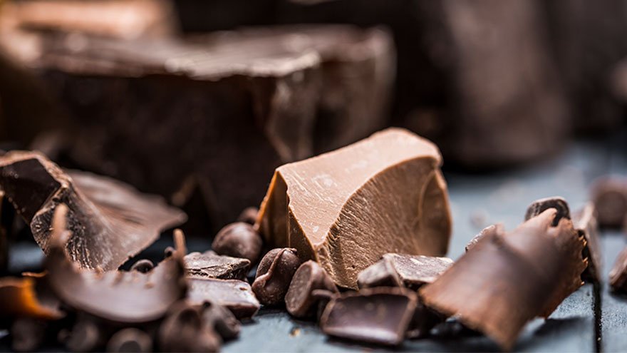 Closeup of chocolate