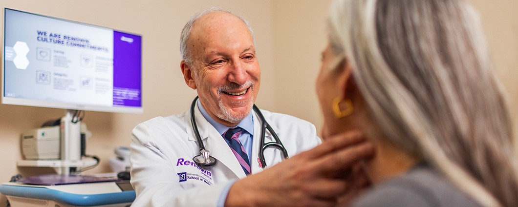 Medical Oncology Provider with Cancer Patient at Renown Health