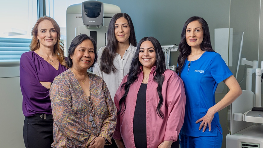 Renown providers at the Conrad Breast Center