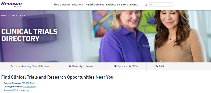 Clinical Trials Page