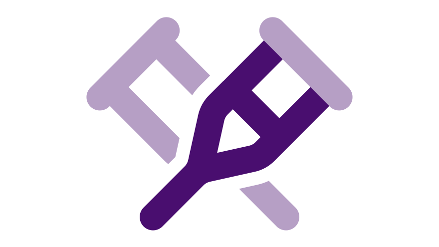 Icon crutches
