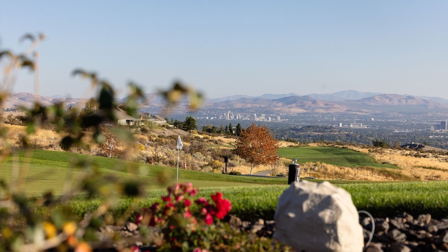 Wide view of ArrowCreek Golf course