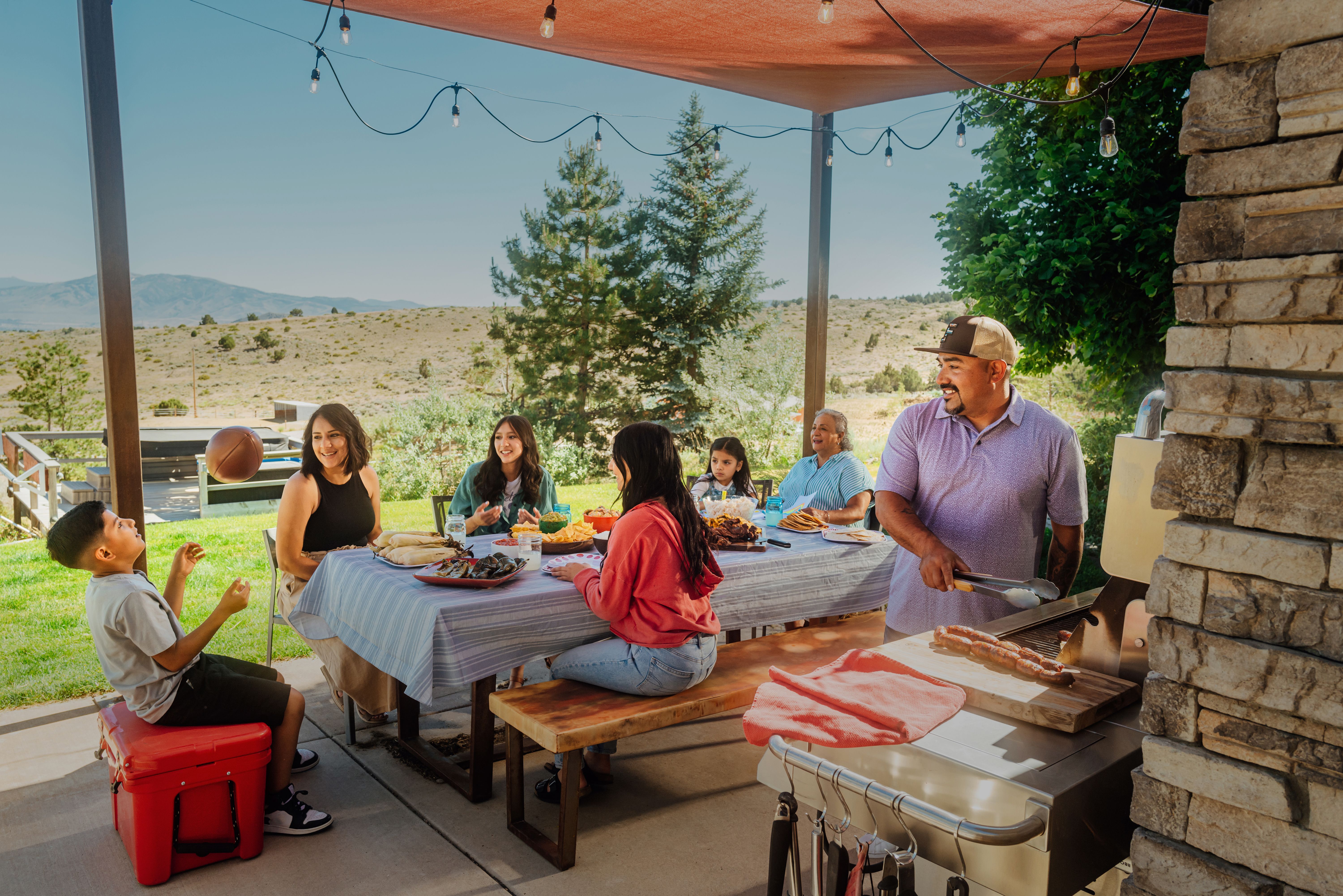 Family BBQ in Reno, NV