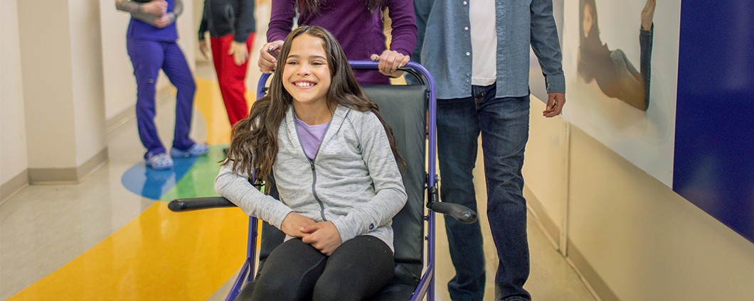 Pediatric Patient at the Renown Children's Hospital