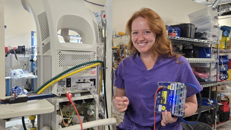 Clinical Engineer in Equipment Room at Renown Health