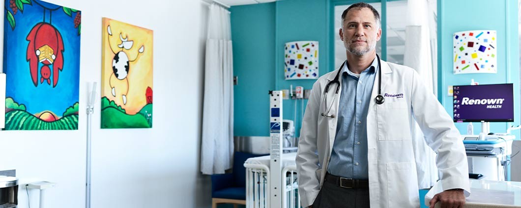 doctor in patient's room