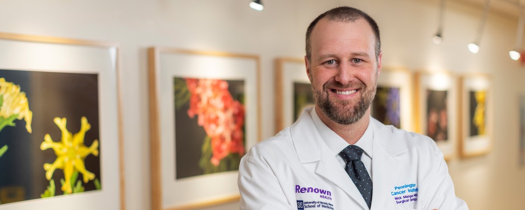 Surgical Oncologist, Dr. Nick Mangusto