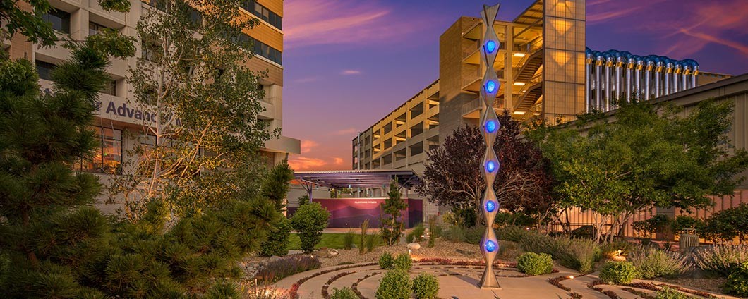 Fianna’s Healing Garden: A peaceful outdoor space at Renown Regional Medical Center