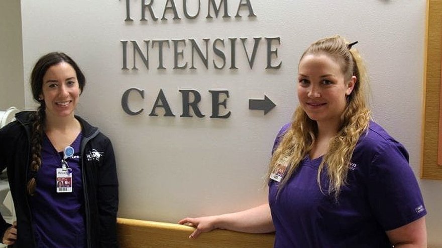 Nurses at trauma center