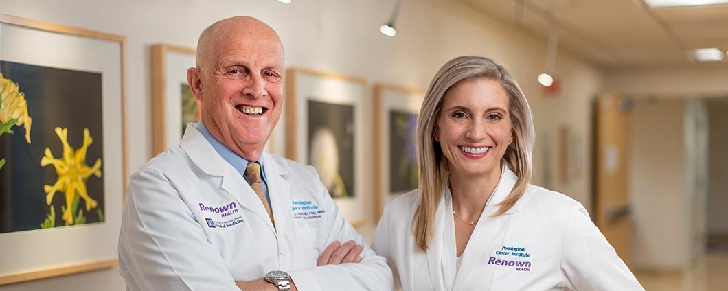 Dr Coppes and Dr. Kate Ward
