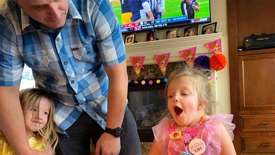 Scoliosis patient, Makenna, celebrates her birthday