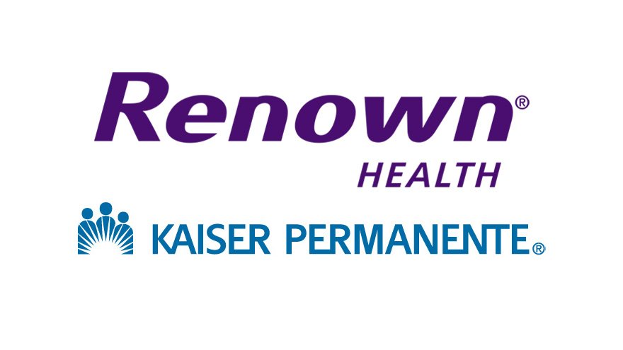 Renown Health Logo and Kaiser Permanente Logo