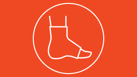 Pediatrics foot icon