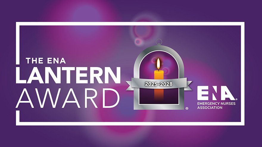 Purple image of 2025 ENA Lantern Award seal