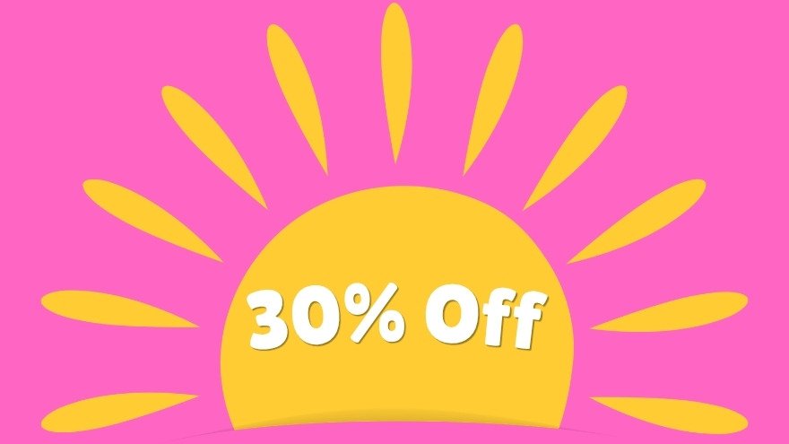 30% Off graphic
