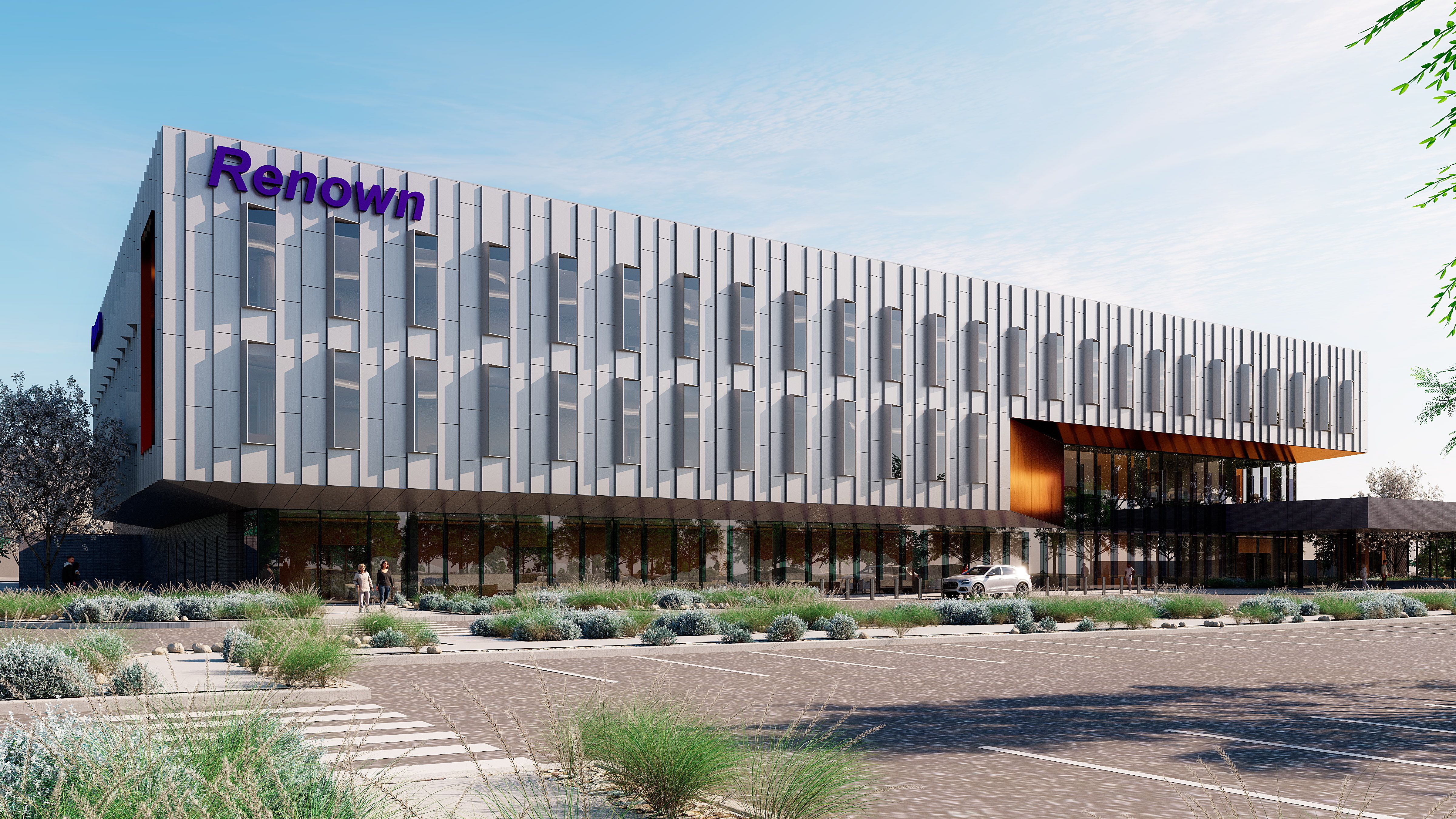 A rendering of Renown's future Kiley Ranch ambulatory care center