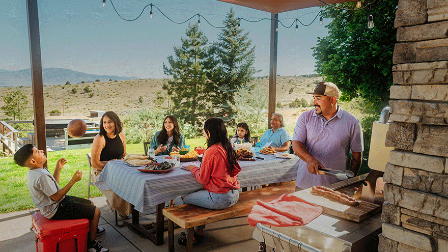 Family BBQ in Reno, NV