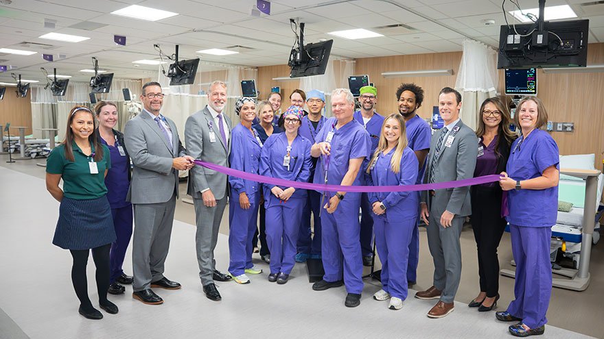 Endoscopy lab ribbon cutting