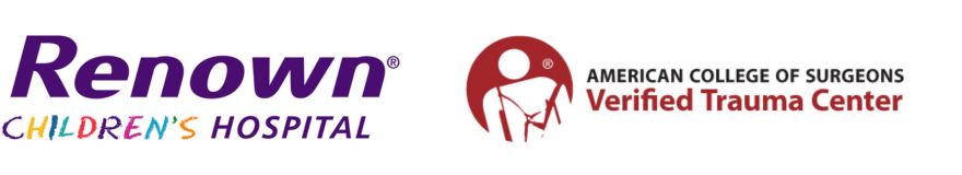 Renown Children's Hospital Logo + American College of Surgeons Logo