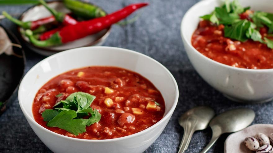 Soup in a bowl 