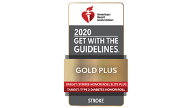 2020 Stroke Gold Plus Award