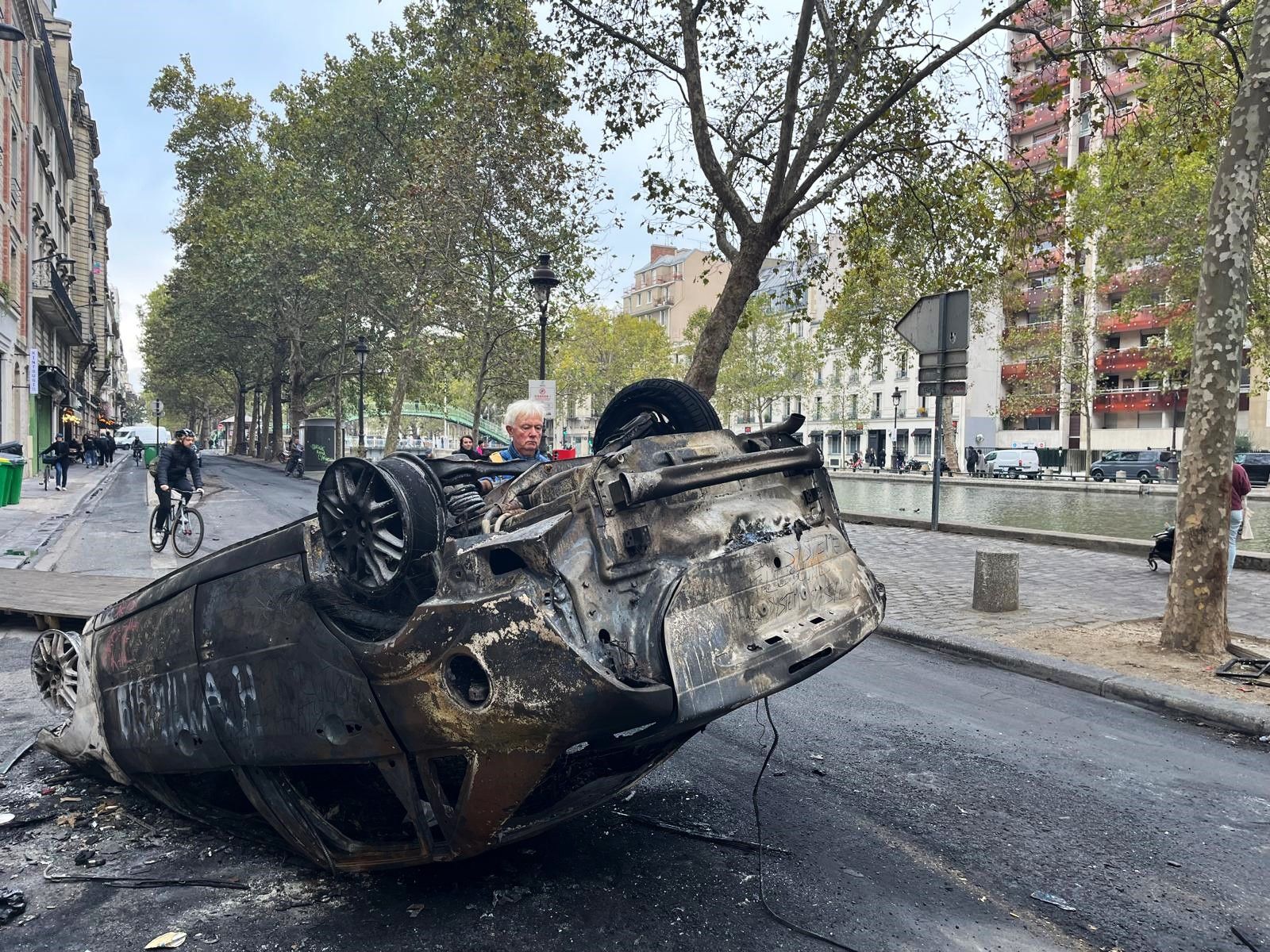 Violencia en París