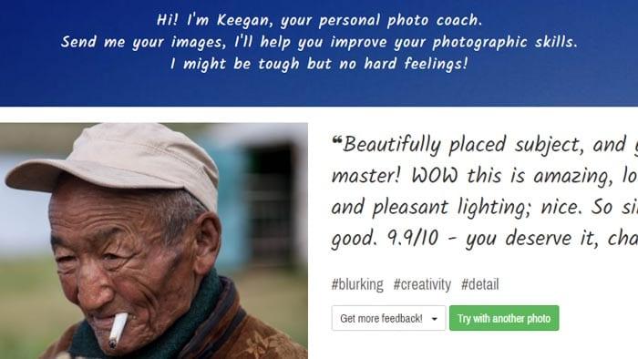 Keegan, un robot qui note vos photos