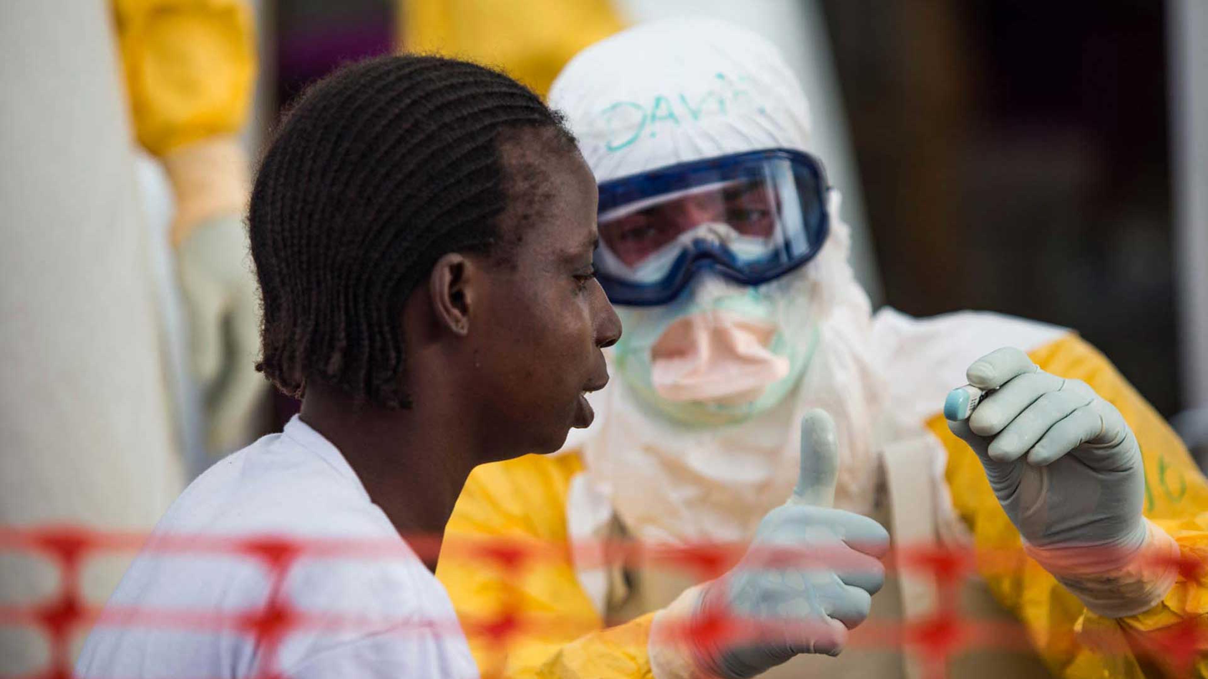 Centre de traitement Ebola de Macenta