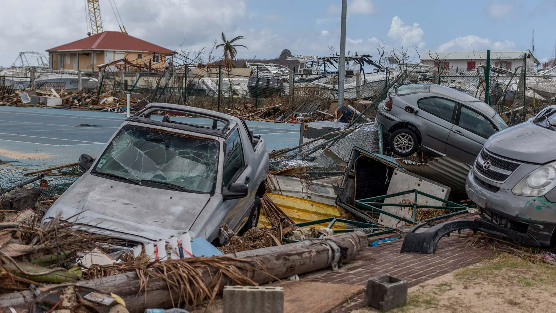 Cyclone Irma à St Martin